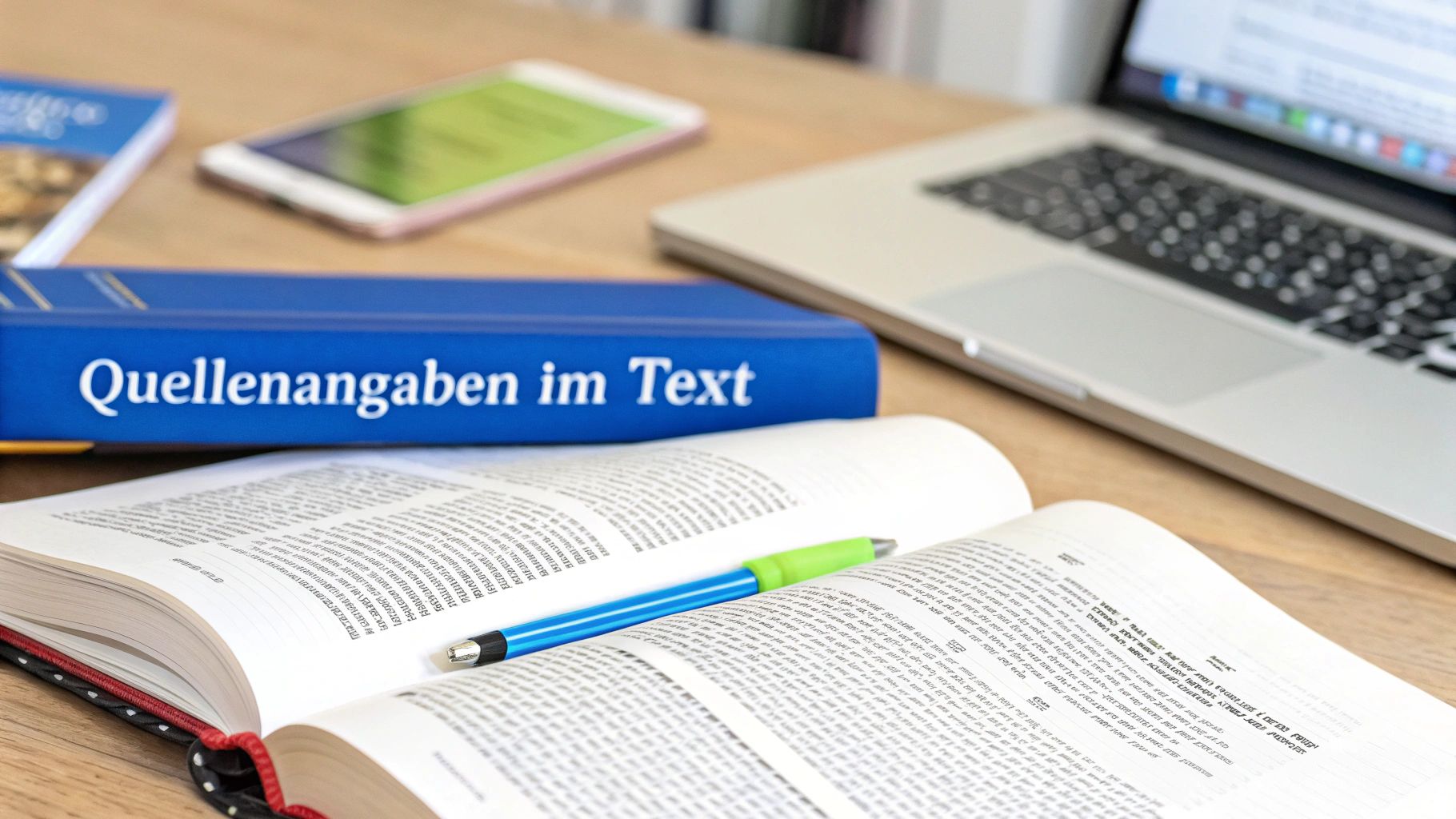 Quellenangaben im Text meistern