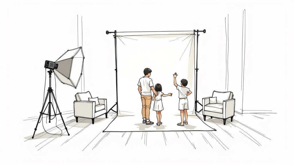 Professional Photography and Videography Stations