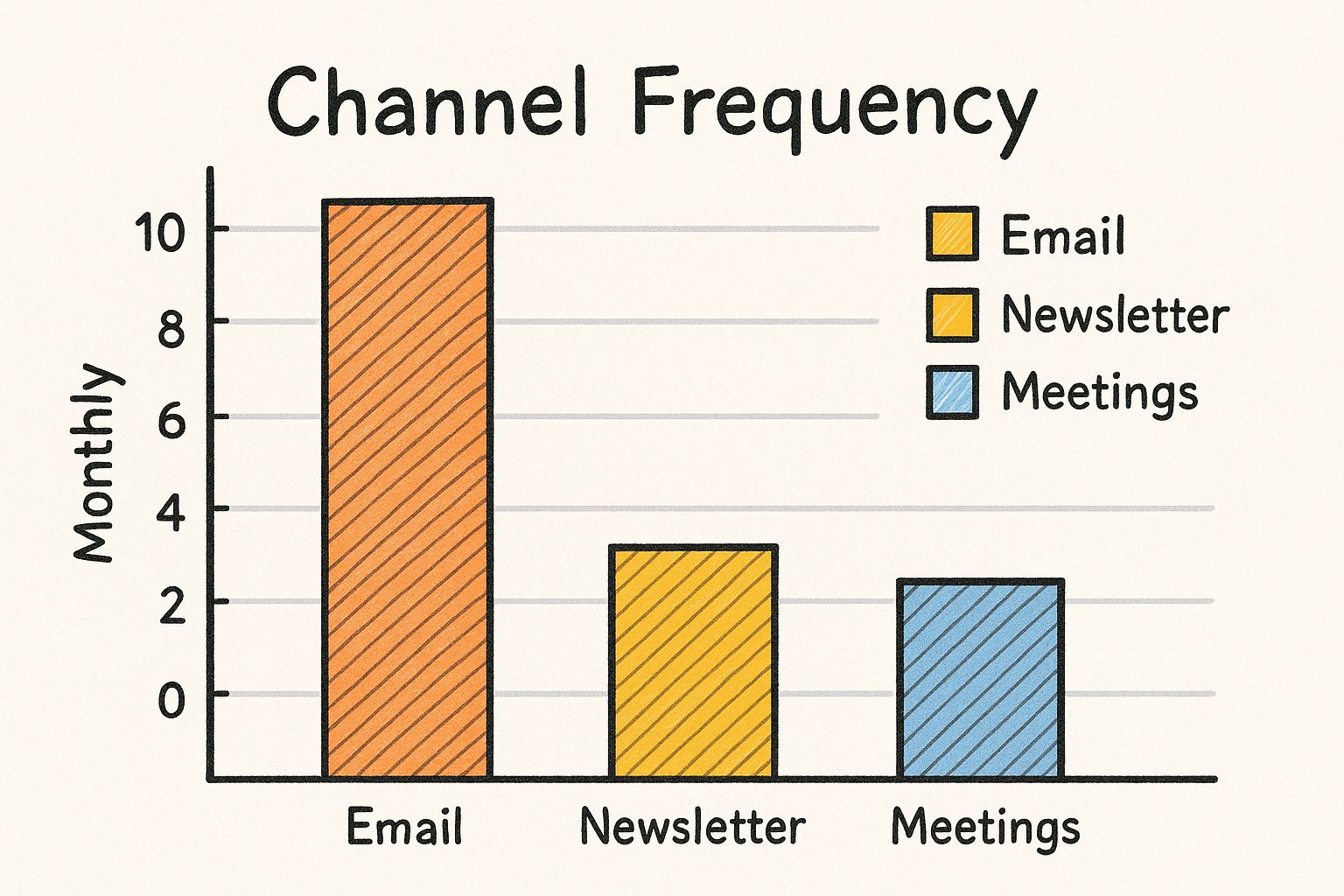 Infographic about school communication plan template