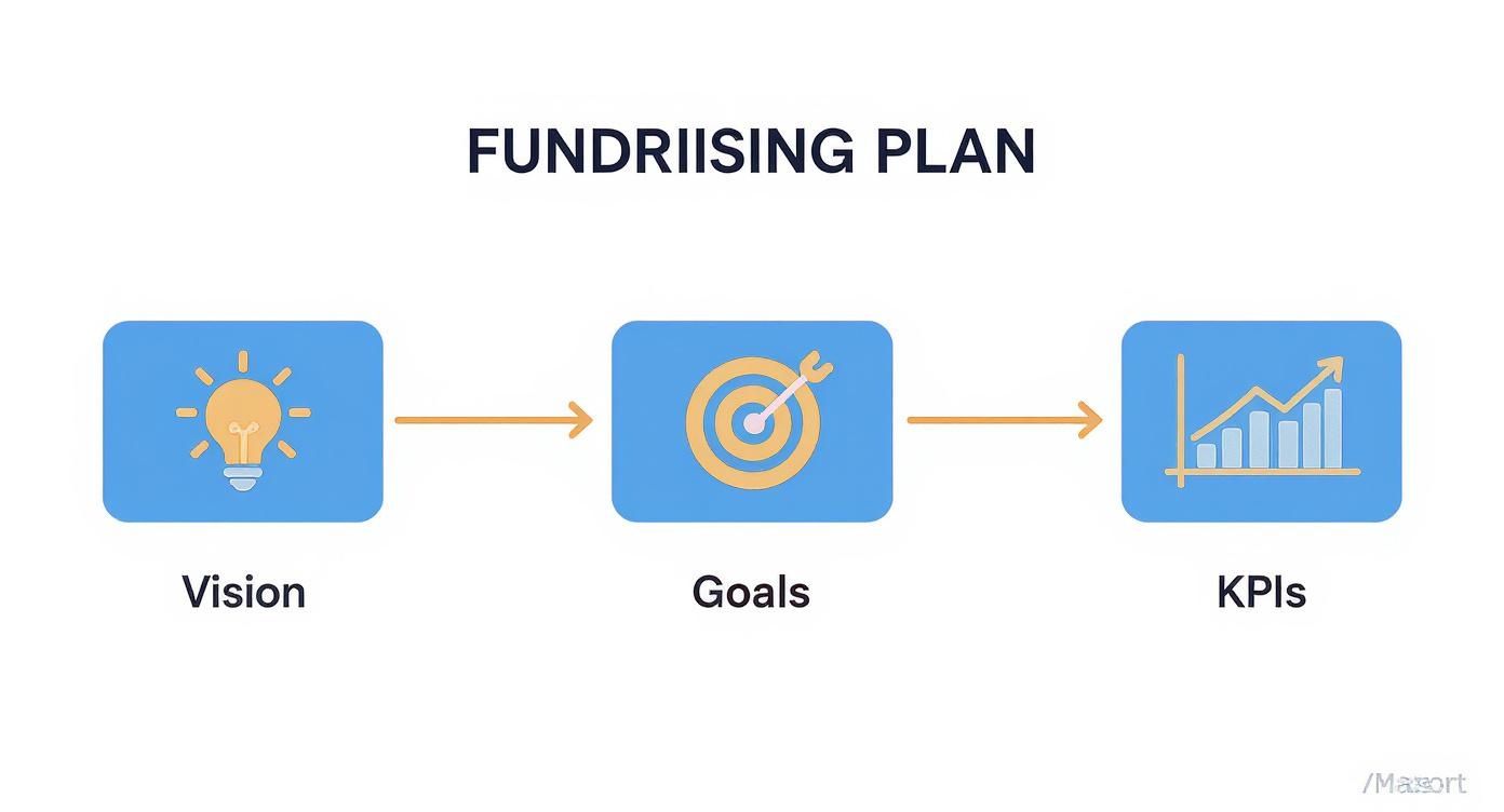 Infographic about how to get donors