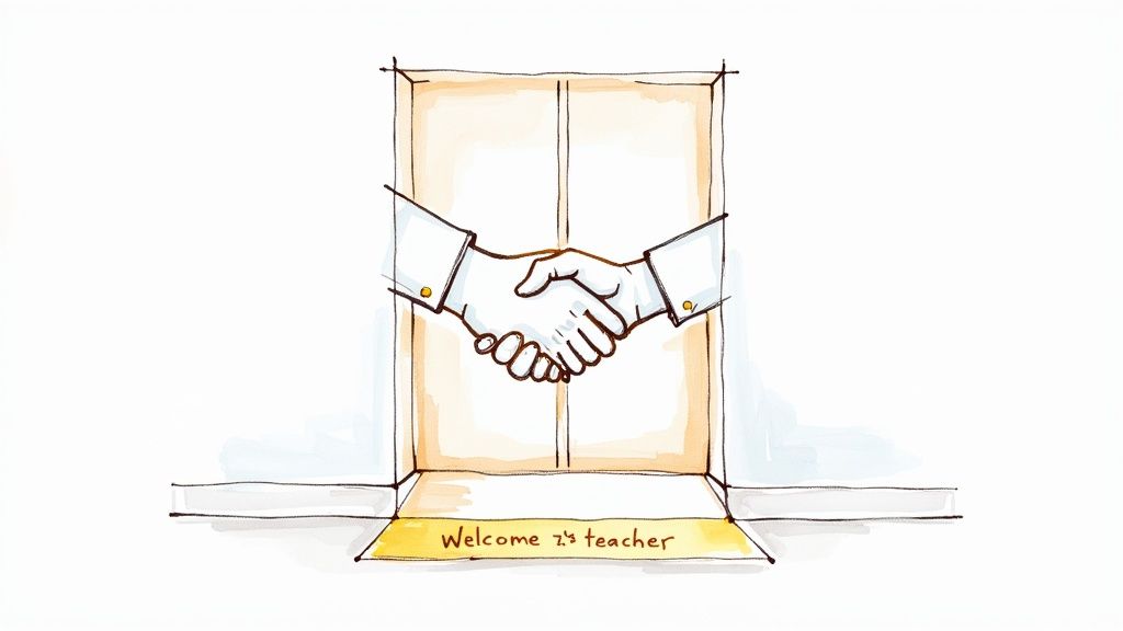 To what extent do you feel welcome and valued as a partner in your child's education?
