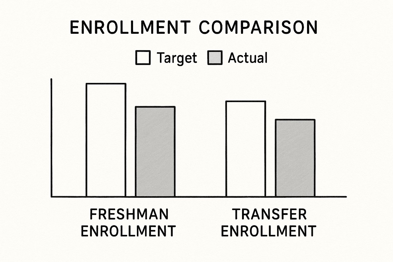 Infographic about enrollment management strategy