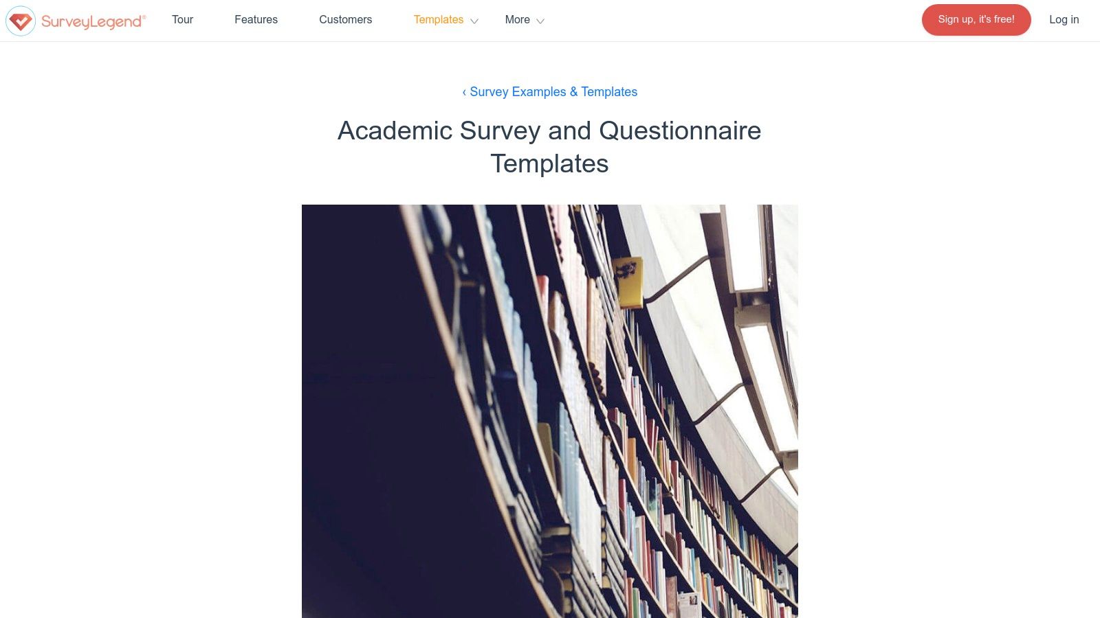 8. SurveyLegend: The Visual Engagement Specialist