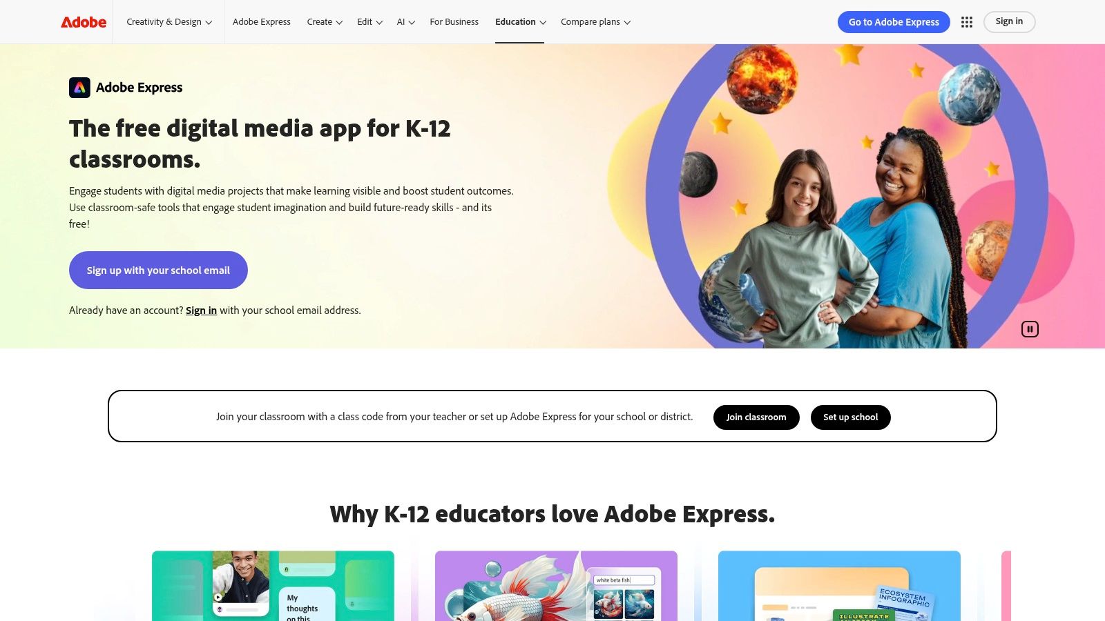 Adobe Express for Education