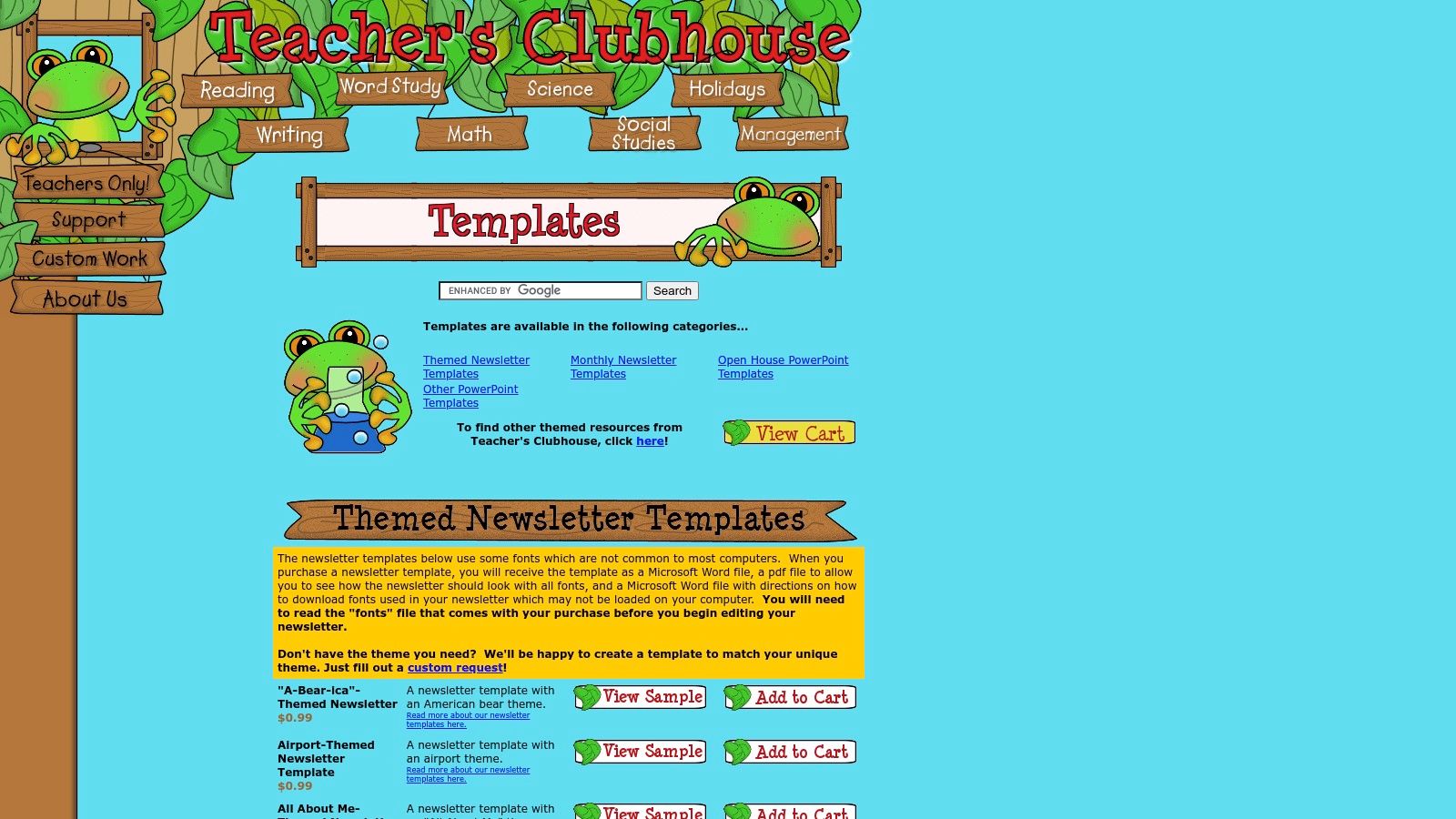 Teacher's Clubhouse