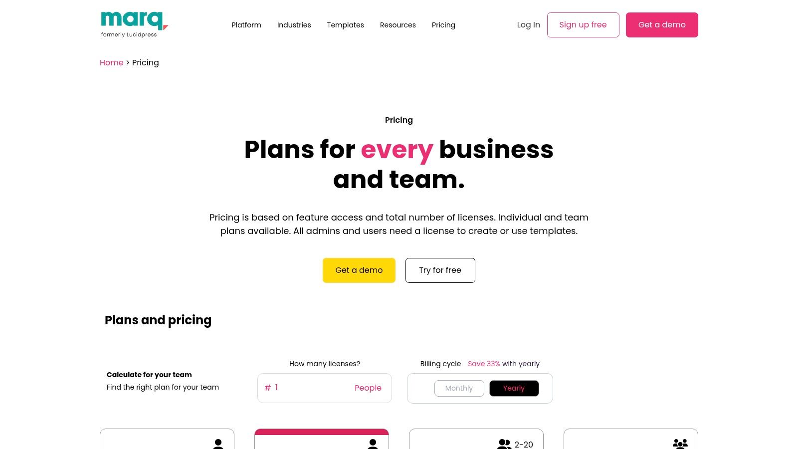 Marq (formerly Lucidpress)