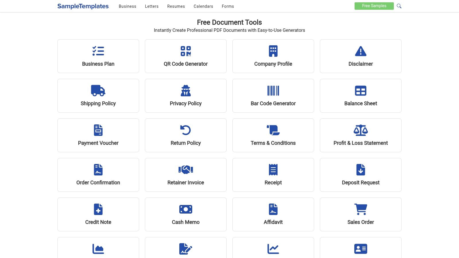 SampleTemplates