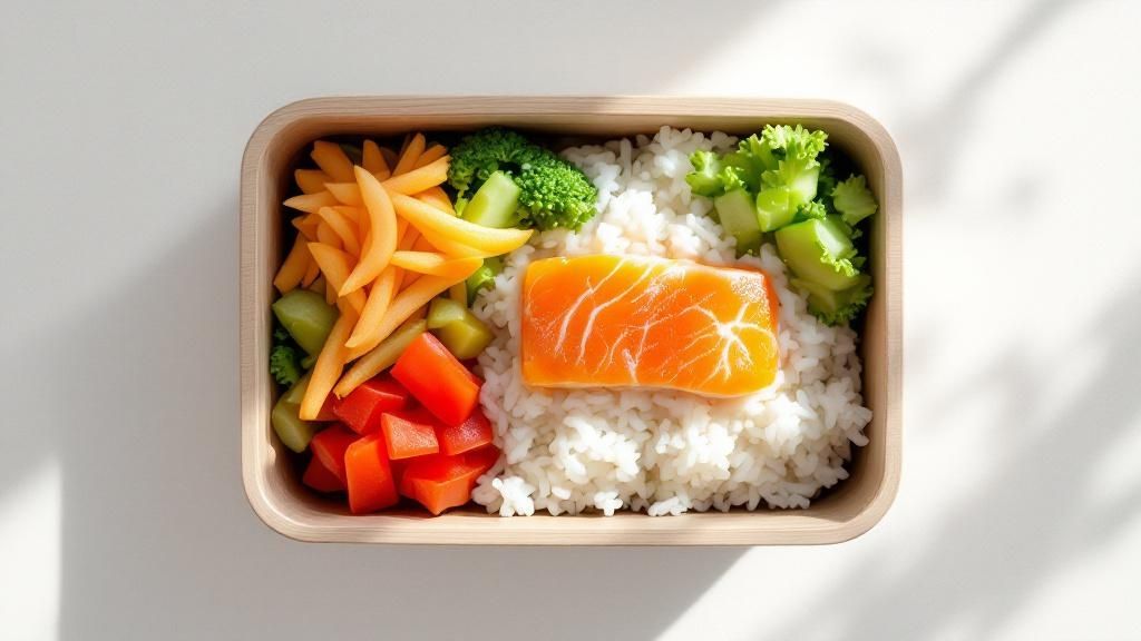 Various Japanese cooking methods showcased, including steaming, grilling, and simmering.