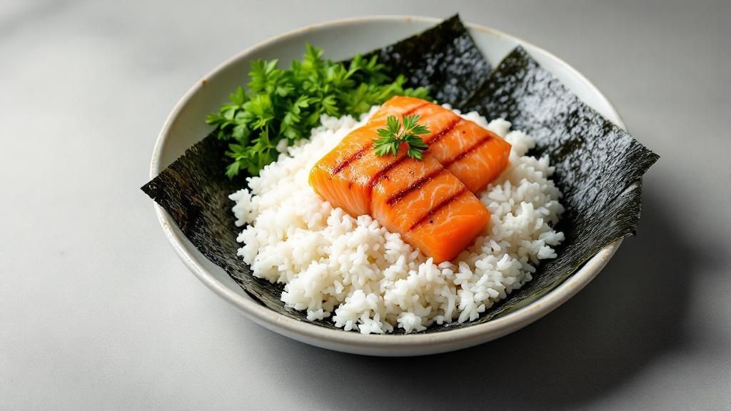 A table set for a traditional Japanese meal showcasing smaller portion sizes.