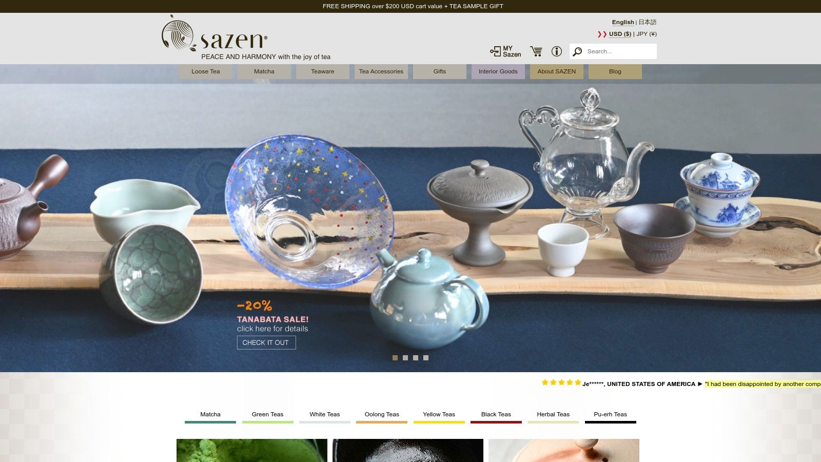 Sazen Tea