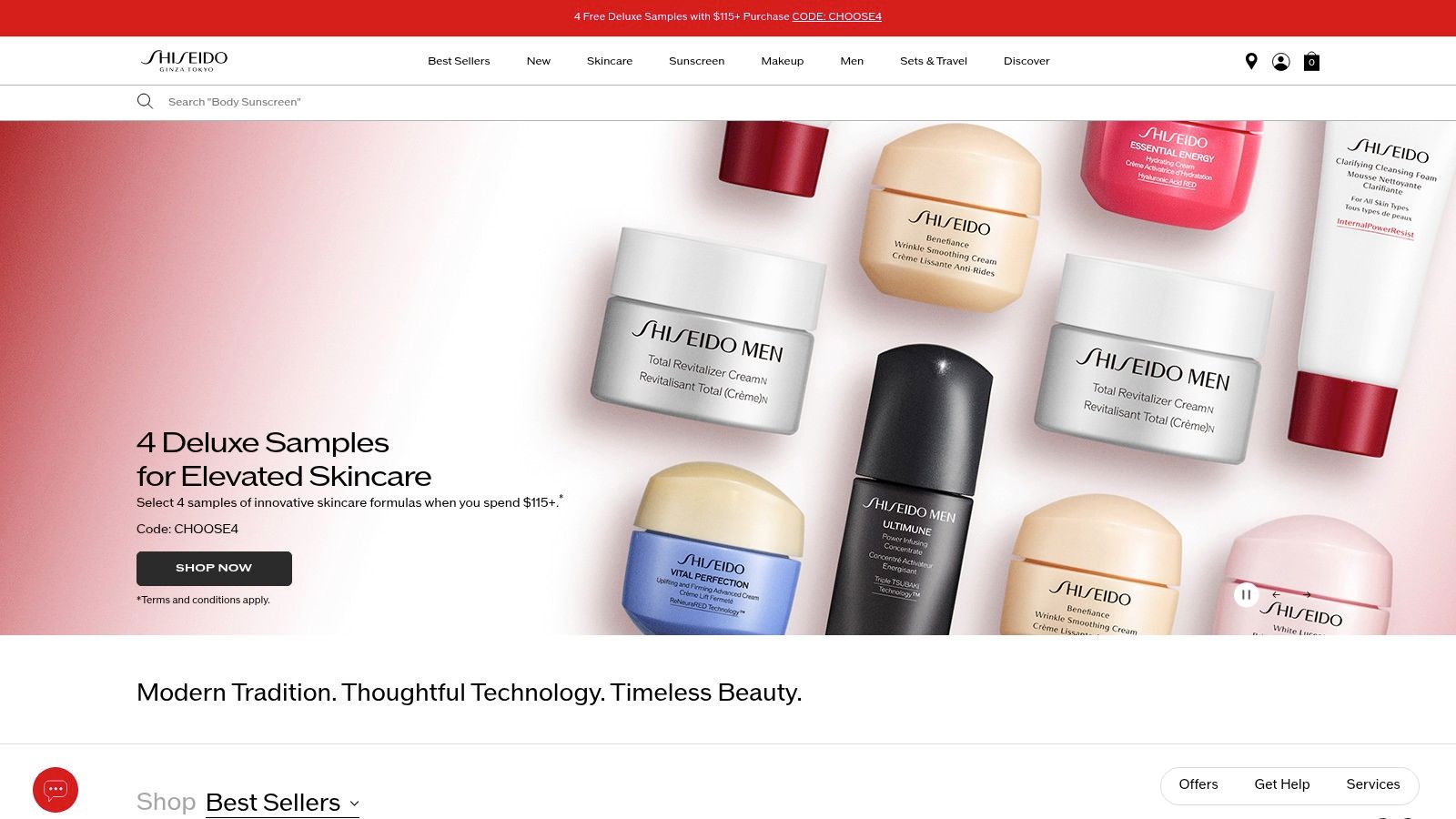 Shiseido Synchro Skin Self-Refreshing Foundation