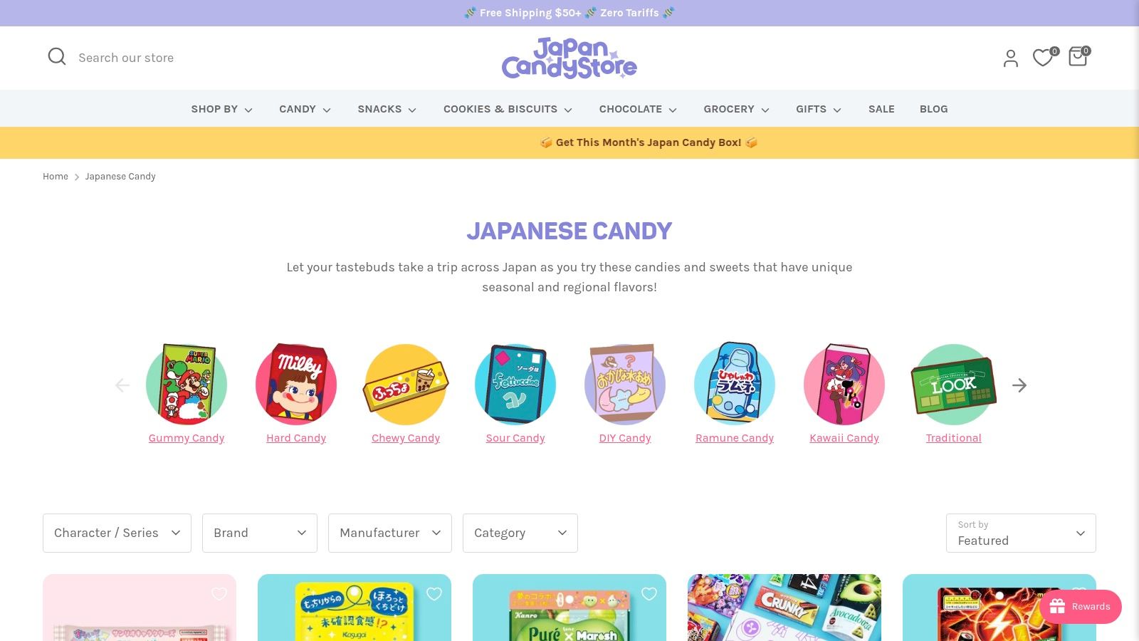 Japan Candy Store