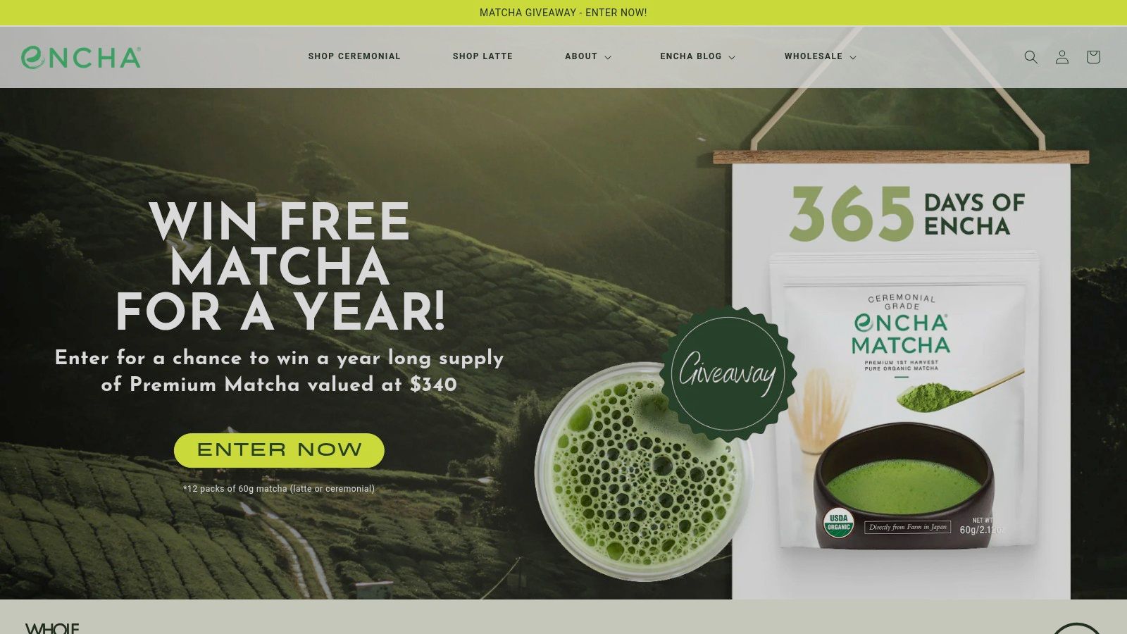 Encha Organic Matcha