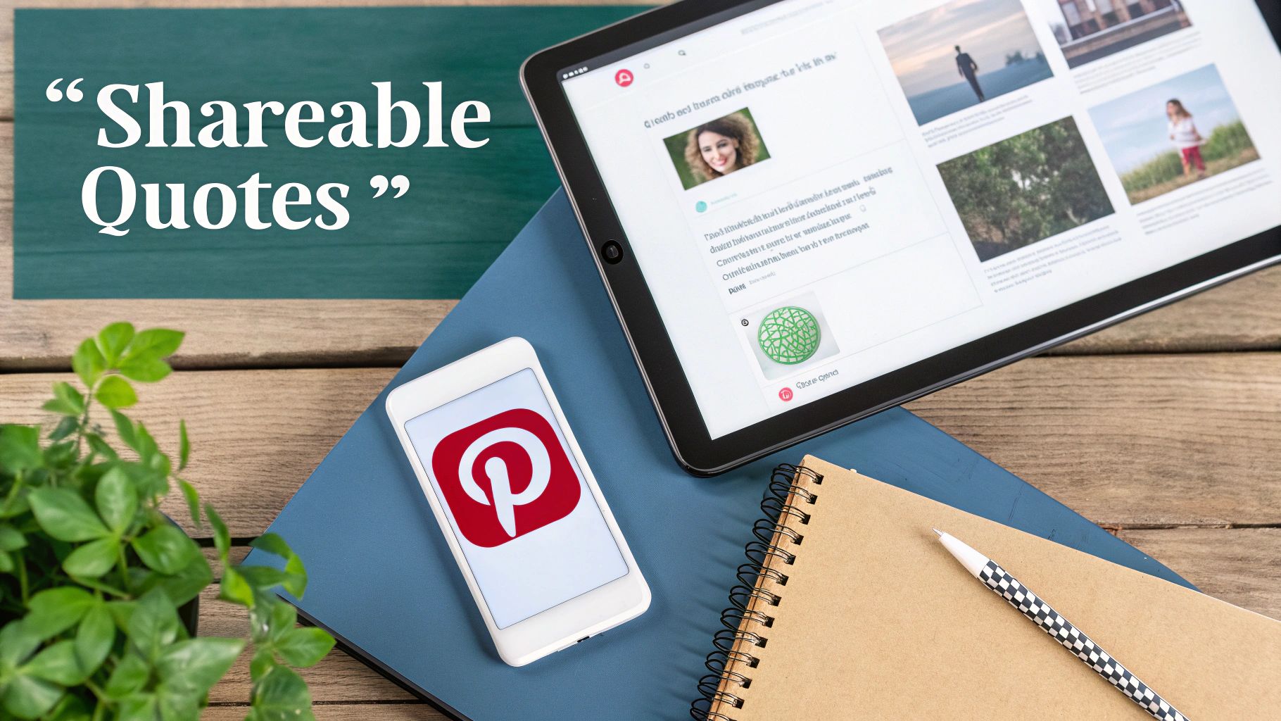 Social Media Quote Graphics-to-Pinterest Strategy