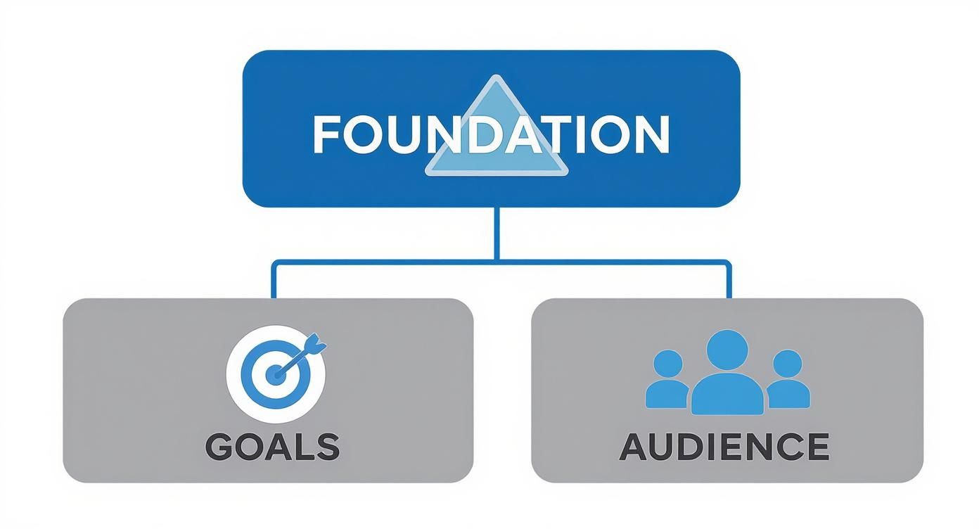 Infographic about linked in content strategy
