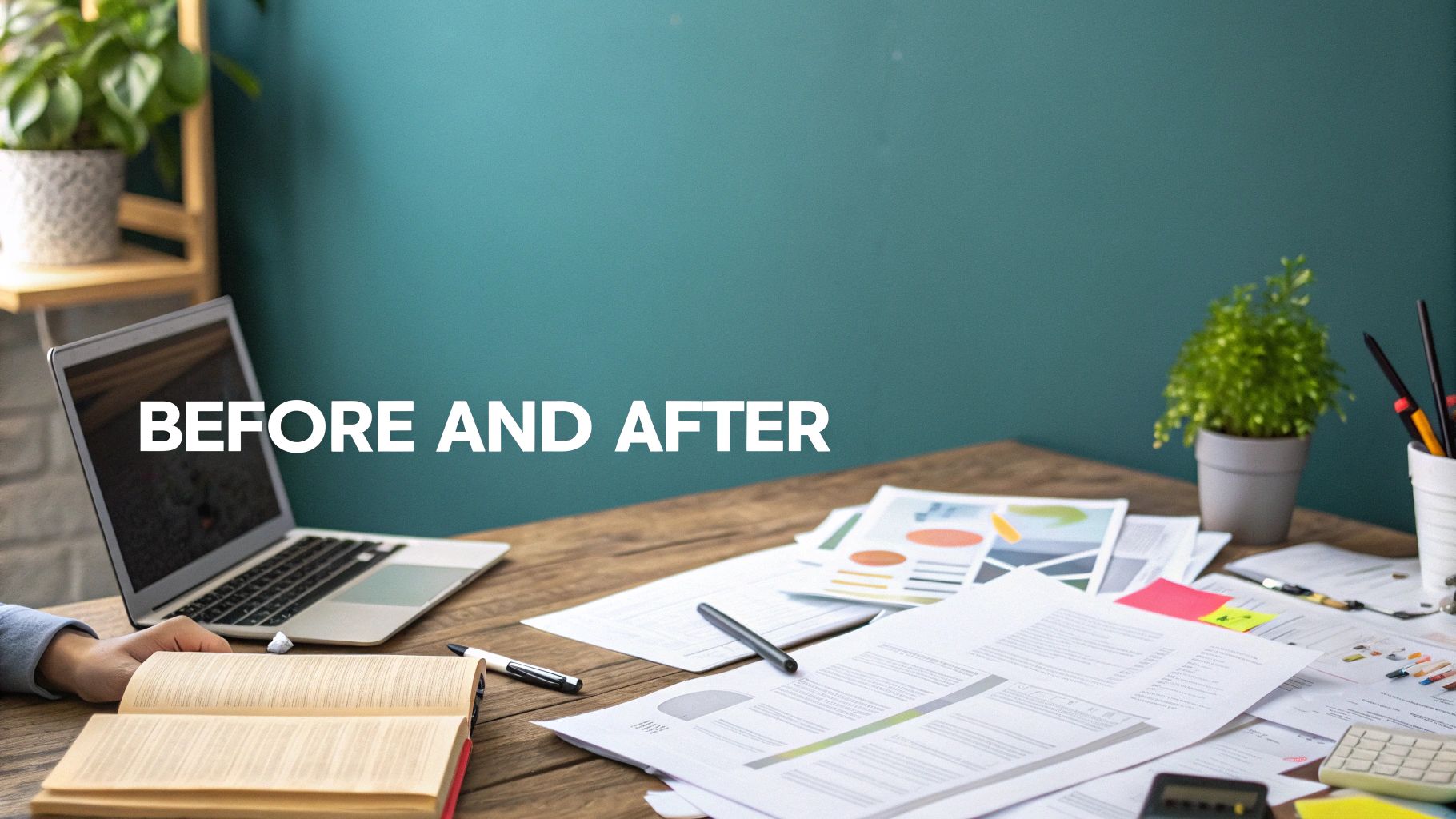 The Before-and-After Transformation Post