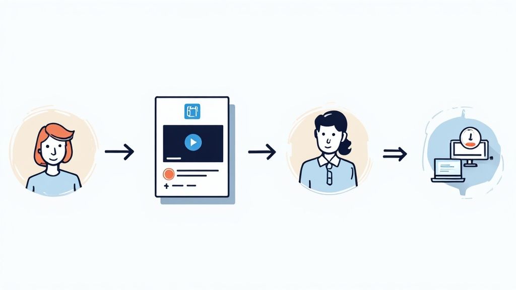 Infographic showing the impact of visual elements on LinkedIn engagement