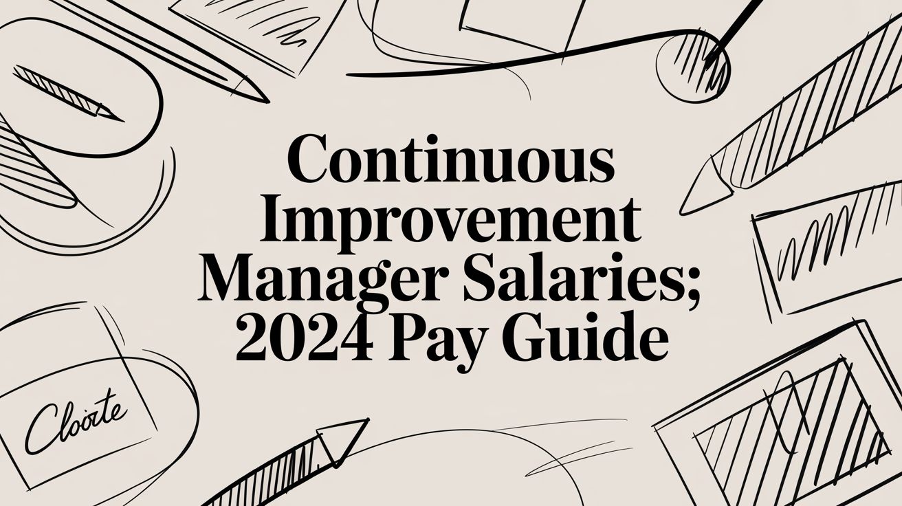 Featured image for article: continuous improvement manager salaries: 2024 Pay Guide