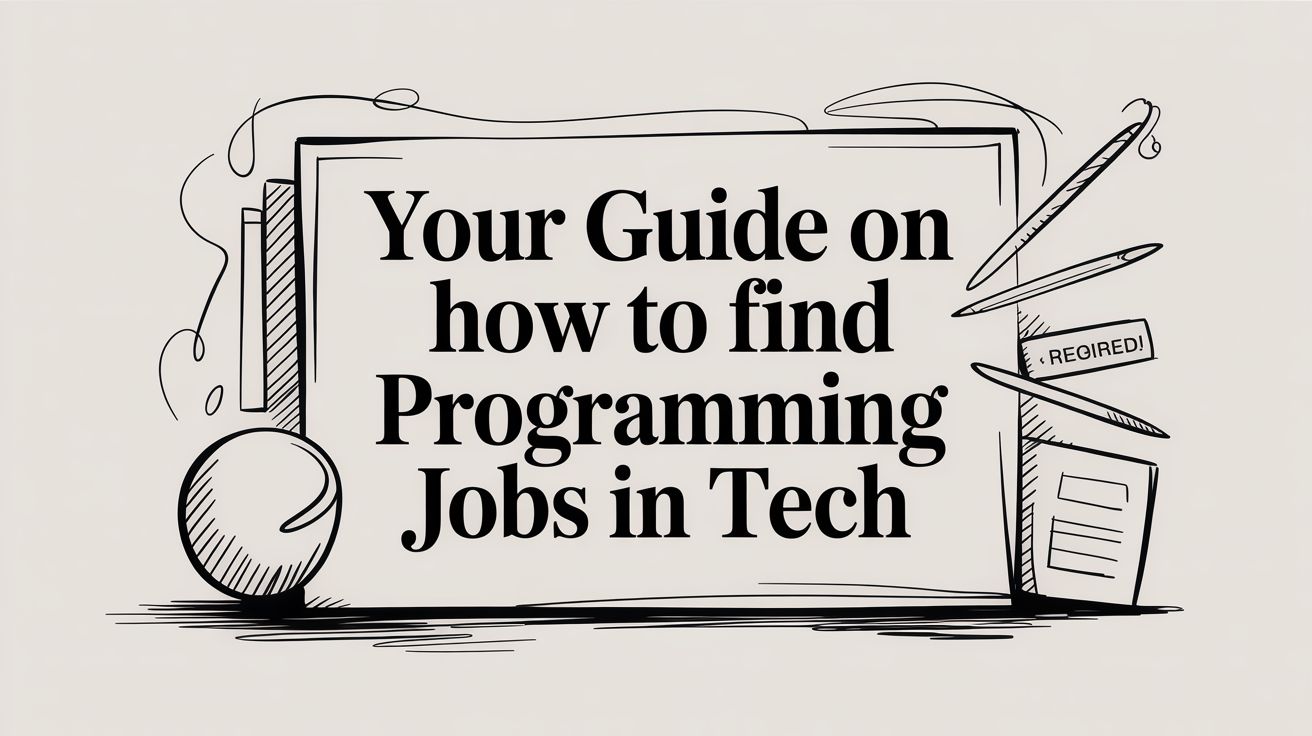 Featured image for article: Your Guide on How to Find Programming Jobs in Tech