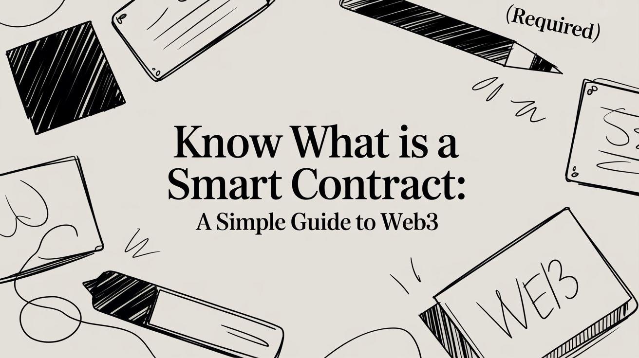 Featured image for article: Know what is a smart contract: A Guide for Your Web3 Career