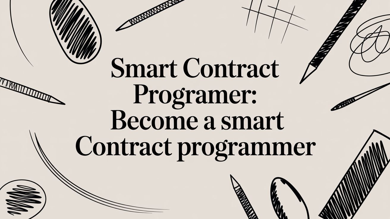 Featured image for article: How to Become a Smart Contract Programmer (And Get Hired)