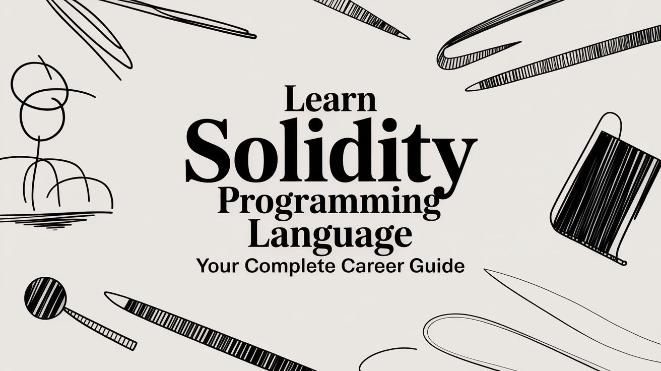 Featured image for article: Learn Solidity Programming Language: Your Complete Career Guide