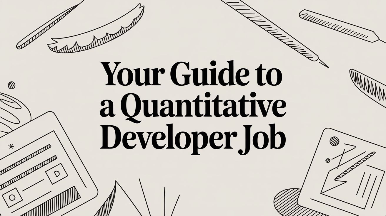 Featured image for article: Your Guide to Landing a Quantitative Developer Job