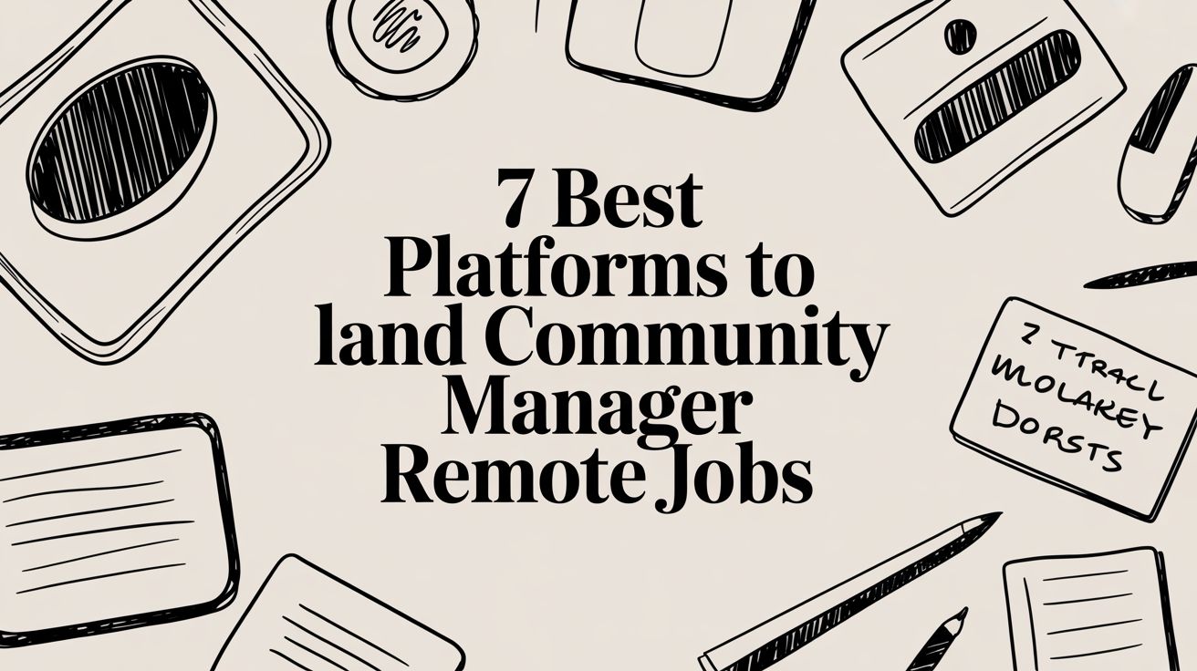 Featured image for article: 7 Best Platforms to Land Community Manager Remote Jobs