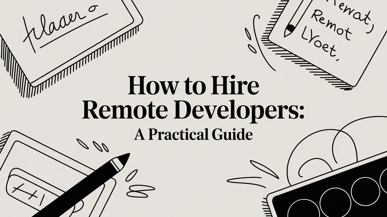 Featured image for article: How to Hire Remote Developers: An Actionable Guide