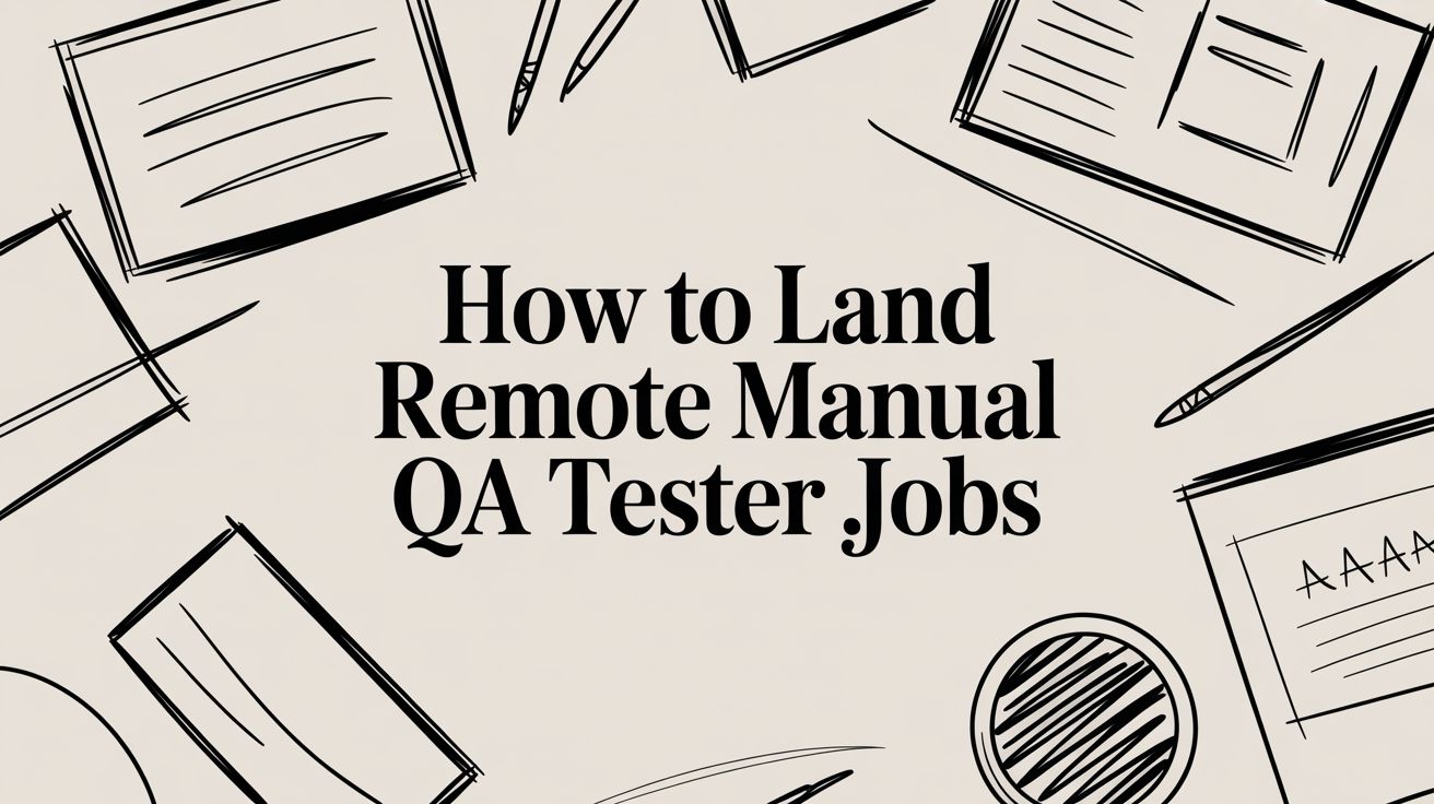 Featured image for article: How to Land Remote Manual QA Tester Jobs