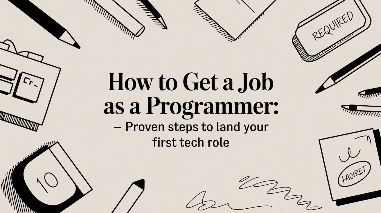 Featured image for article: How to get a job as a programmer: Proven steps to land your first tech role