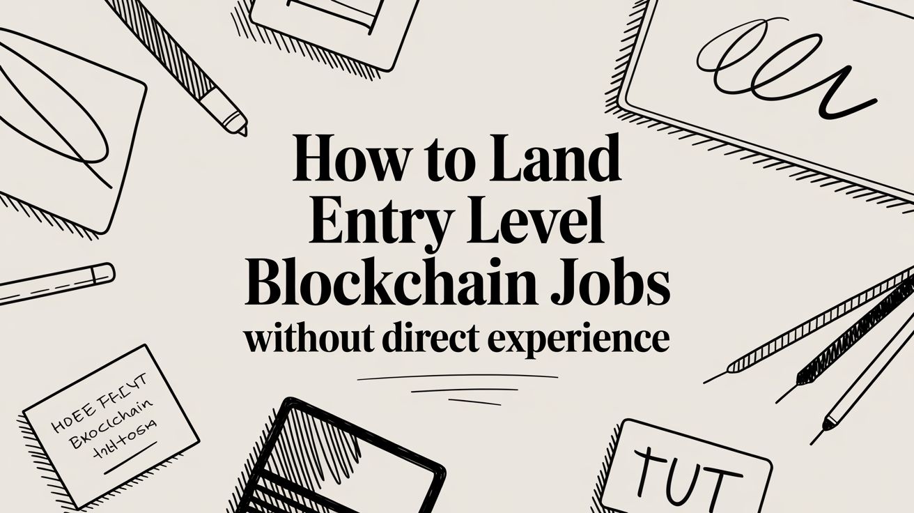 Featured image for article: How to Land Entry Level Blockchain Jobs Without Direct Experience