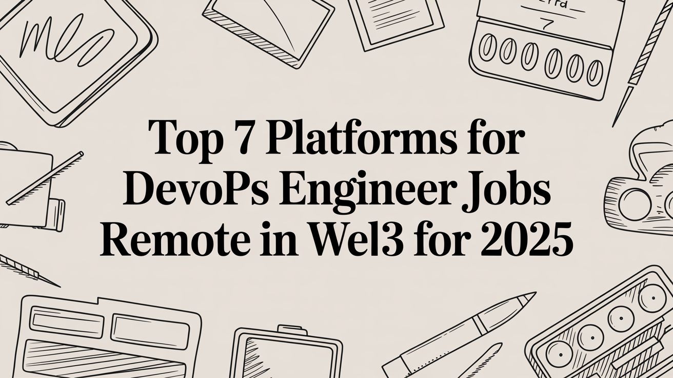 Featured image for article: Top 7 Platforms for DevOps Engineer Jobs Remote in Web3 for 2025