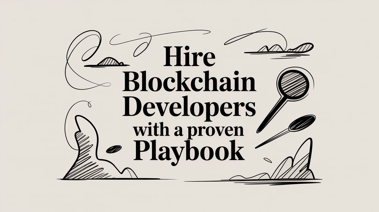 Featured image for article: Hire Blockchain Developers With a Proven Playbook