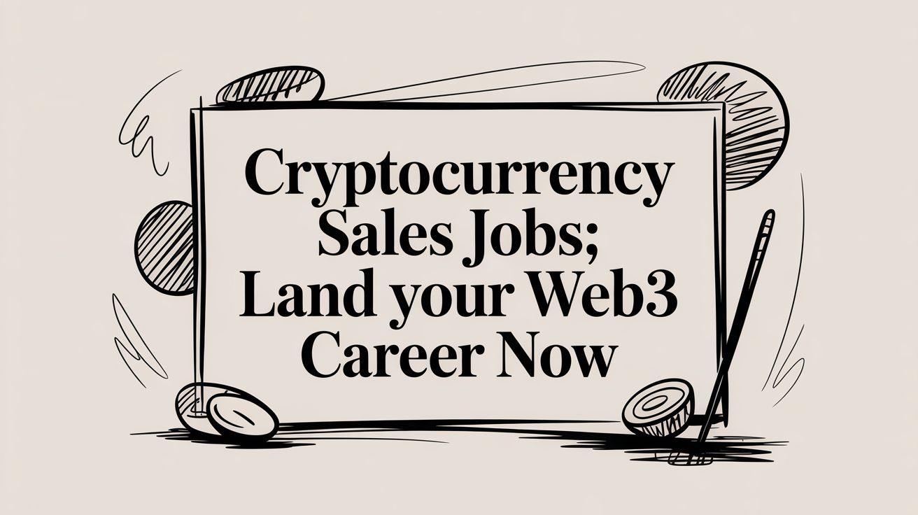 Featured image for article: Cryptocurrency Sales Jobs: Land Your Web3 Career Now