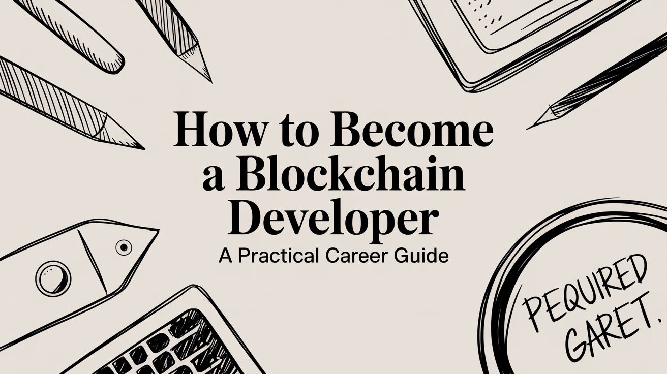 Featured image for article: How to Become a Blockchain Developer: A Practical Career Guide