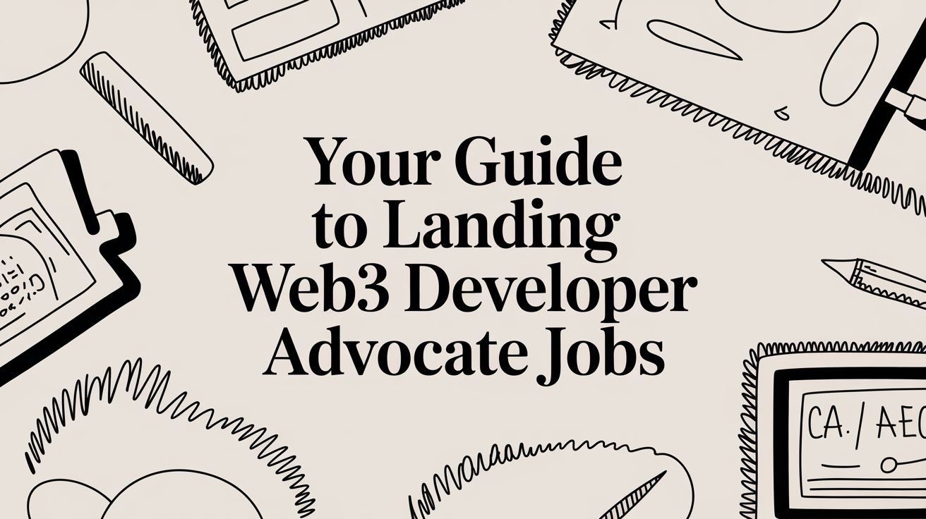 Featured image for article: Your Guide to Landing Web3 Developer Advocate Jobs