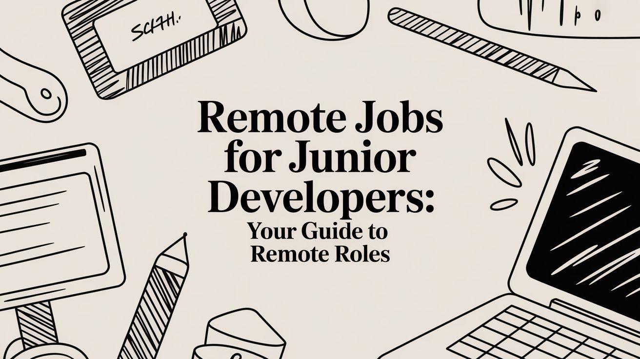 Featured image for article: Remote Jobs for Junior Developers: A Strategic Guide to Getting Hired