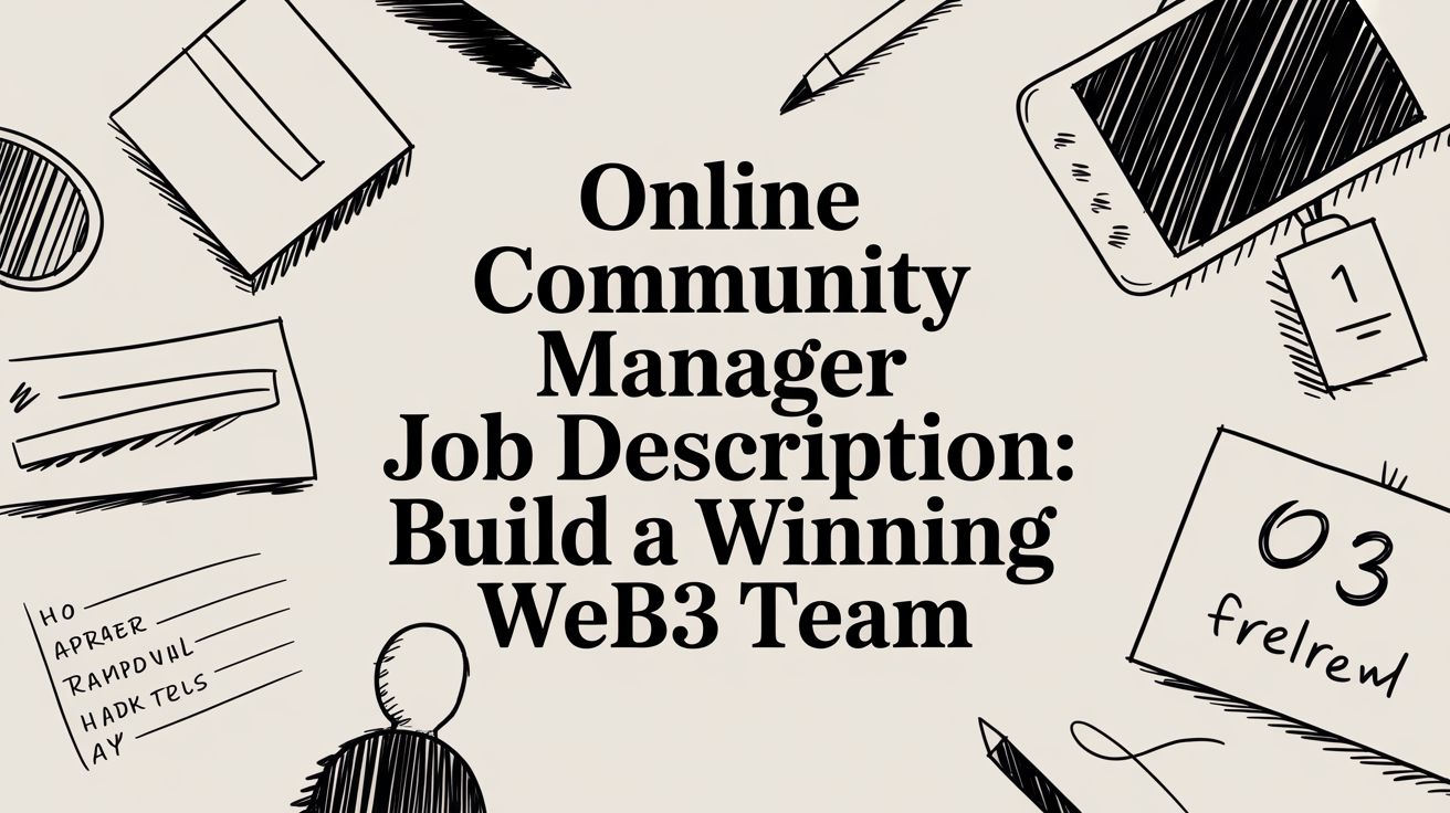 Featured image for article: Online community manager job description: Build a winning Web3 team