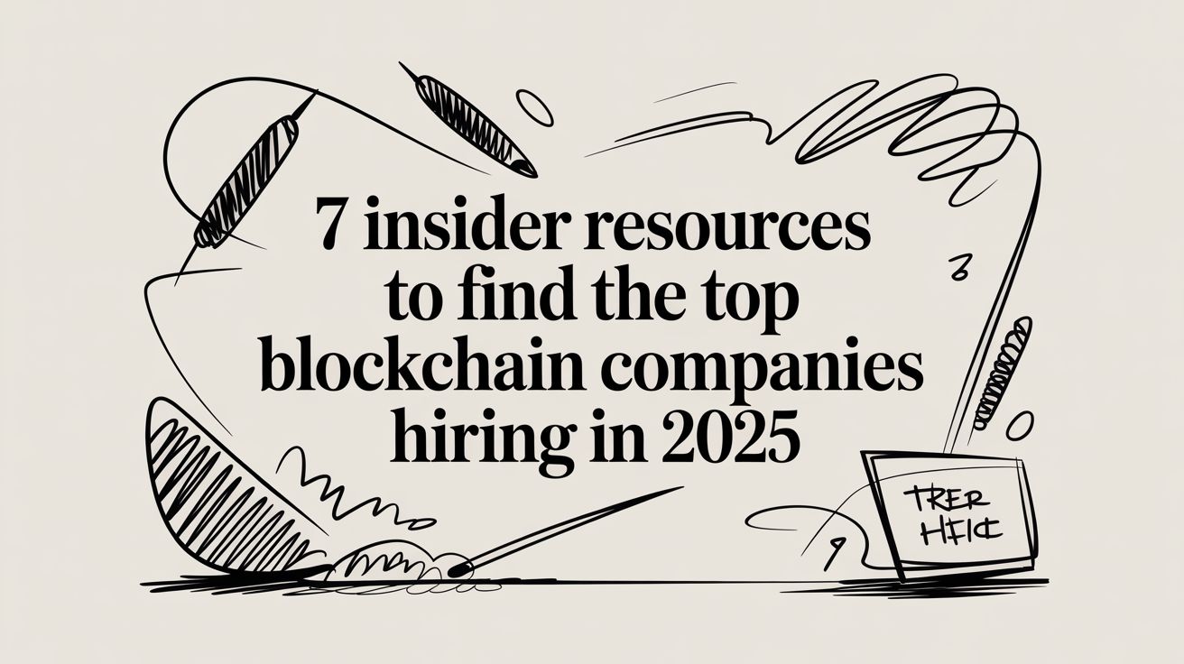 Featured image for article: 7 Insider Resources to Find the Top Blockchain Companies Hiring in 2025
