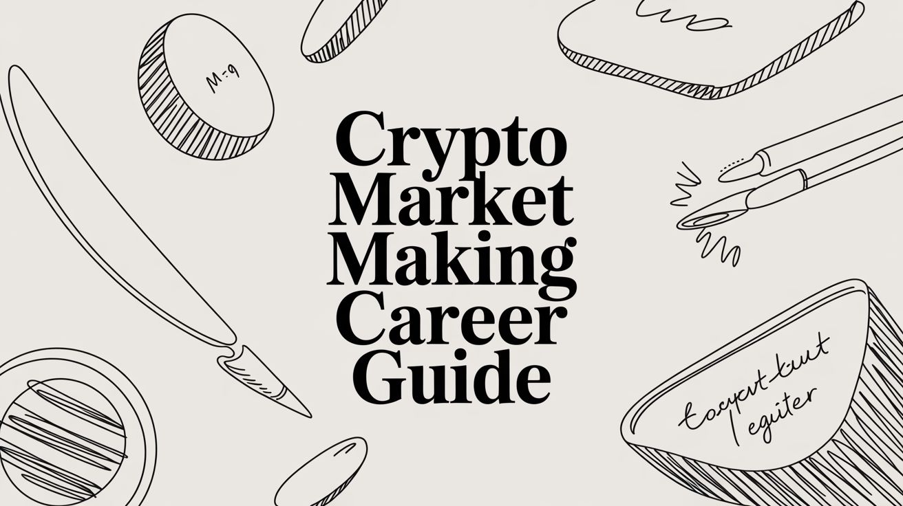 Featured image for article: Crypto Market Making Career Guide