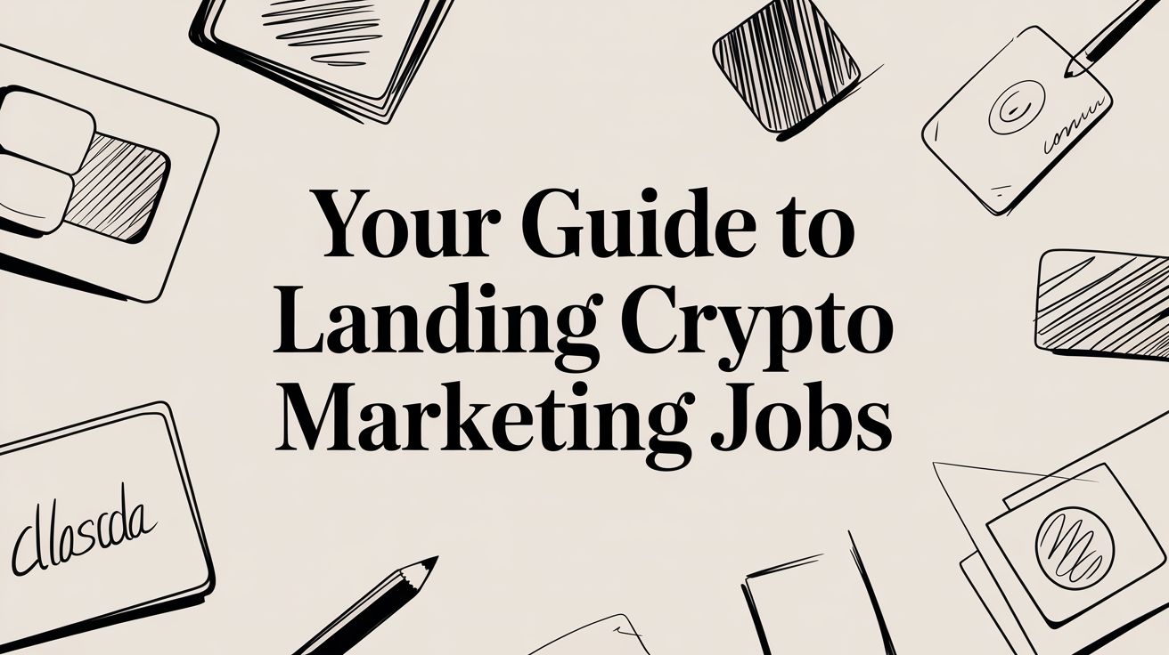 Featured image for article: Your Guide to Landing Crypto Marketing Jobs