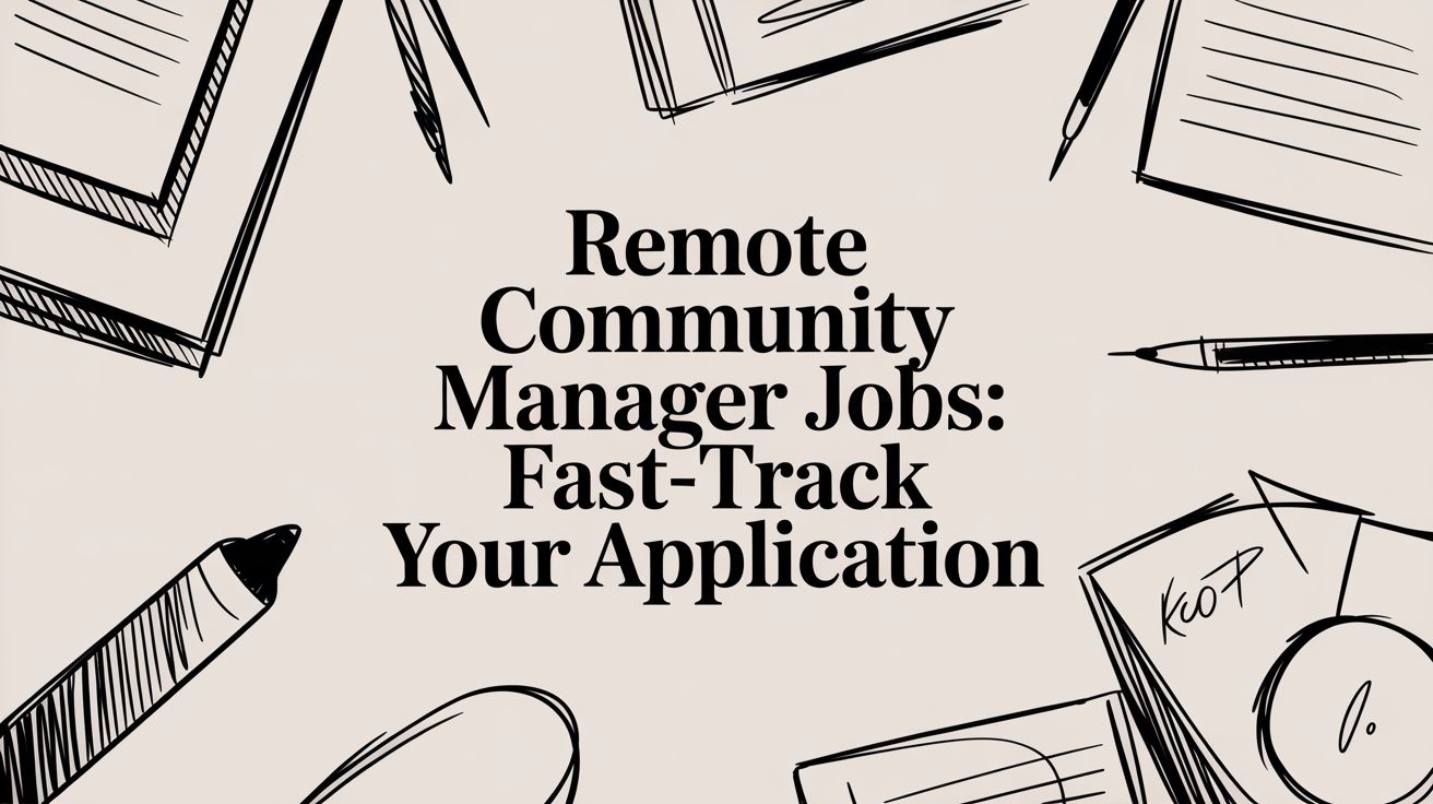 Featured image for article: remote community manager jobs: Fast-Track Your Application