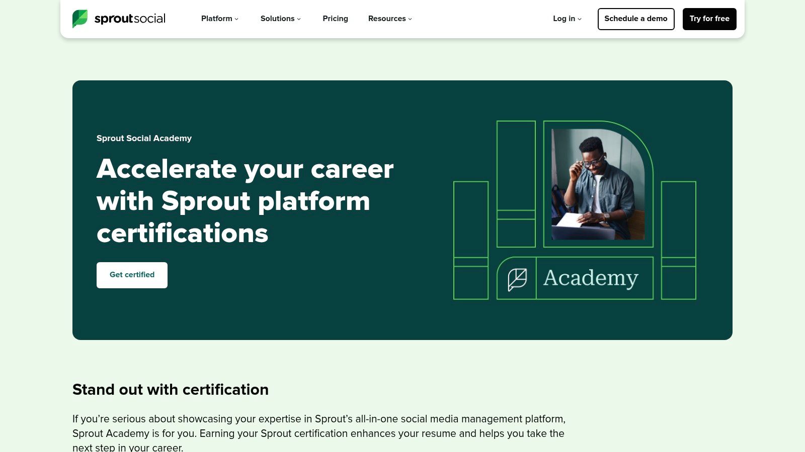 Sprout Social Academy