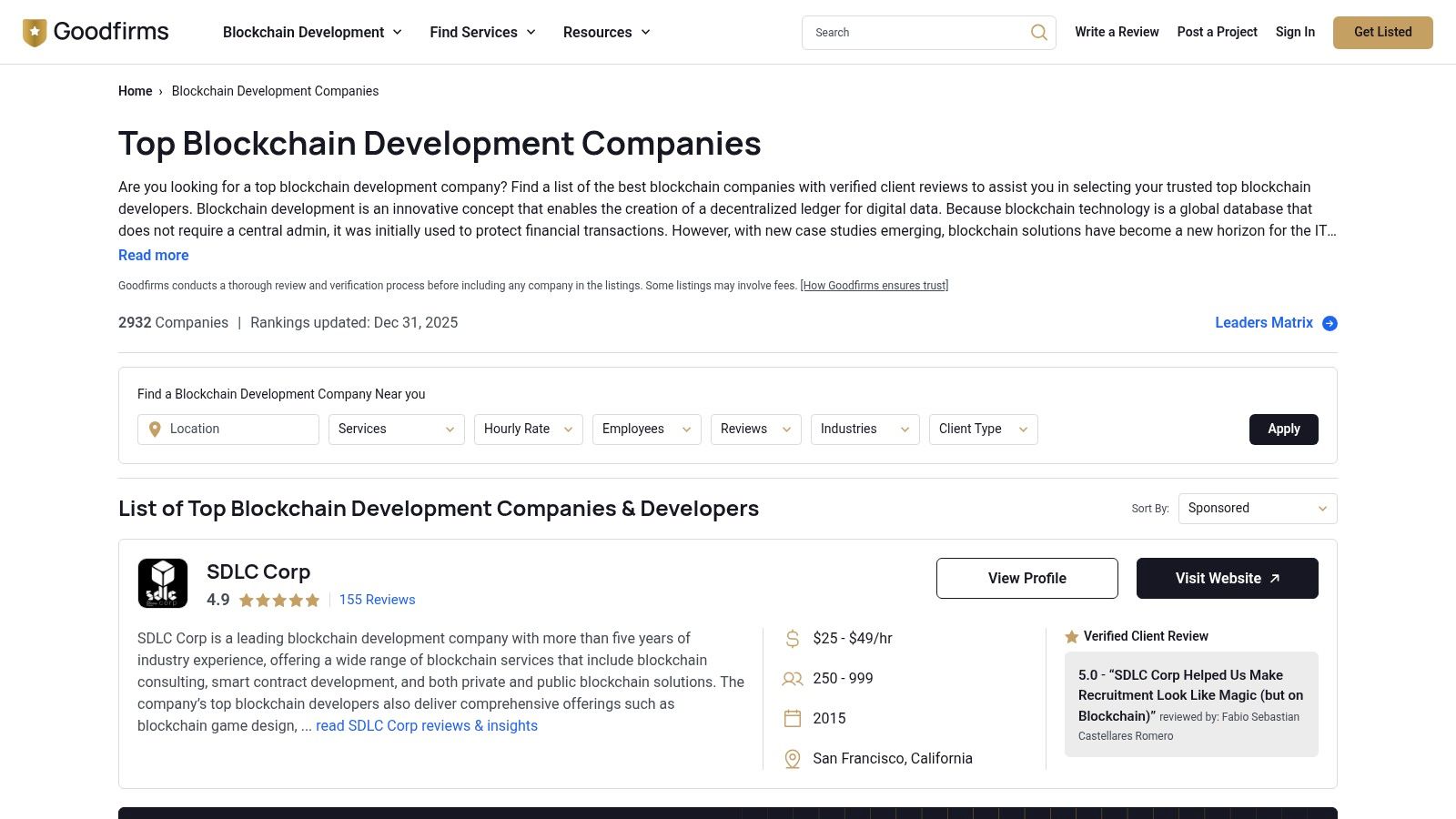 GoodFirms