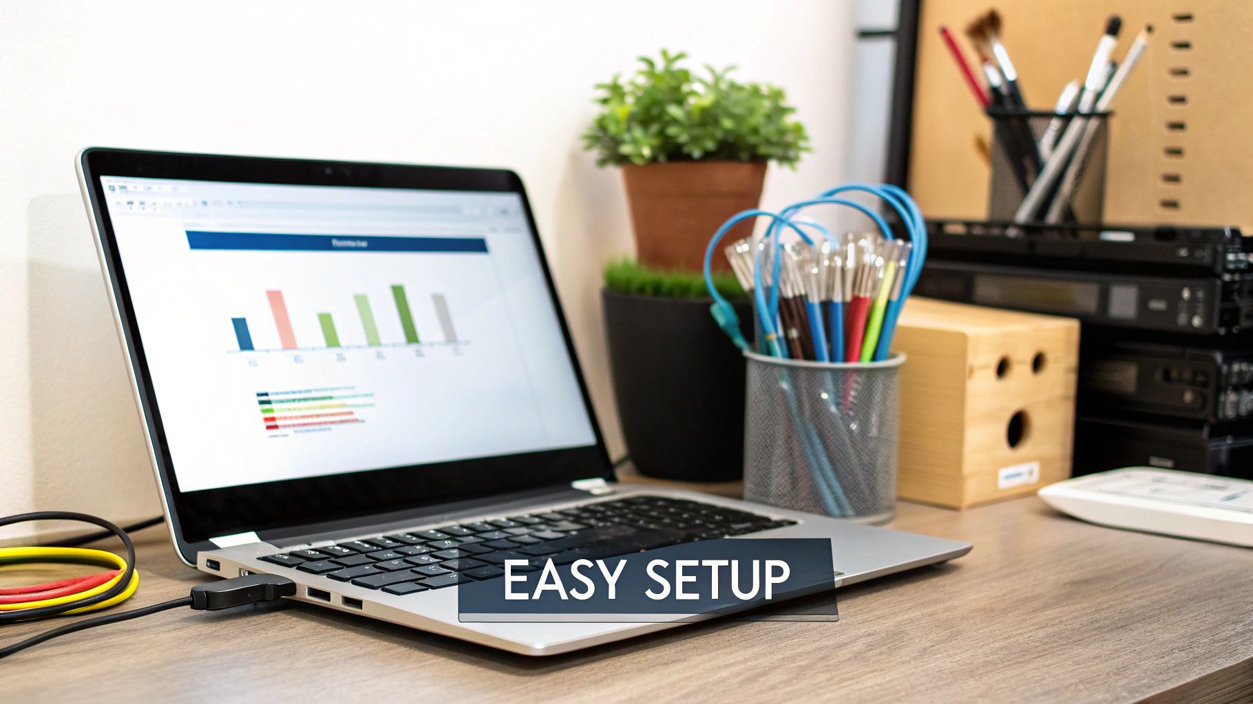 A person's hands typing on a glowing futuristic keyboard, representing communication with AI.