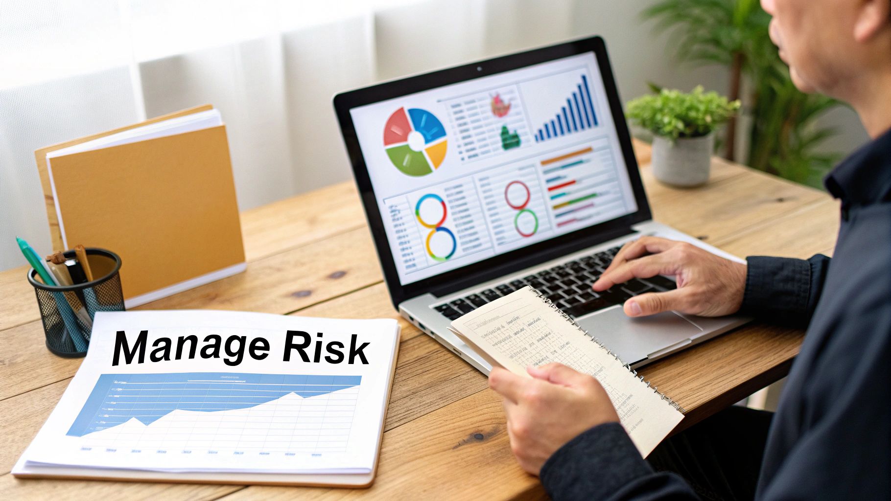 A person navigating a complex maze, representing the challenges of AI implementation.