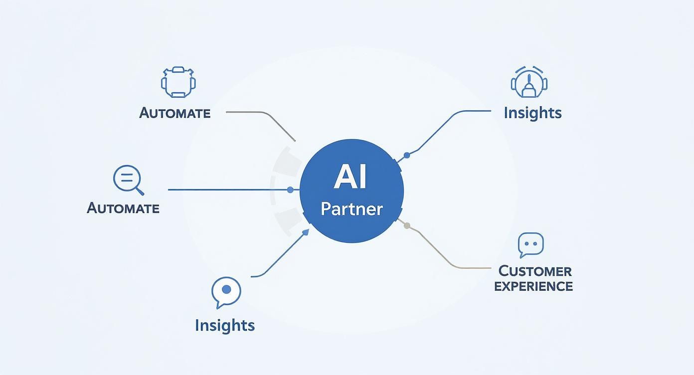 Infographic about ai solutions for business