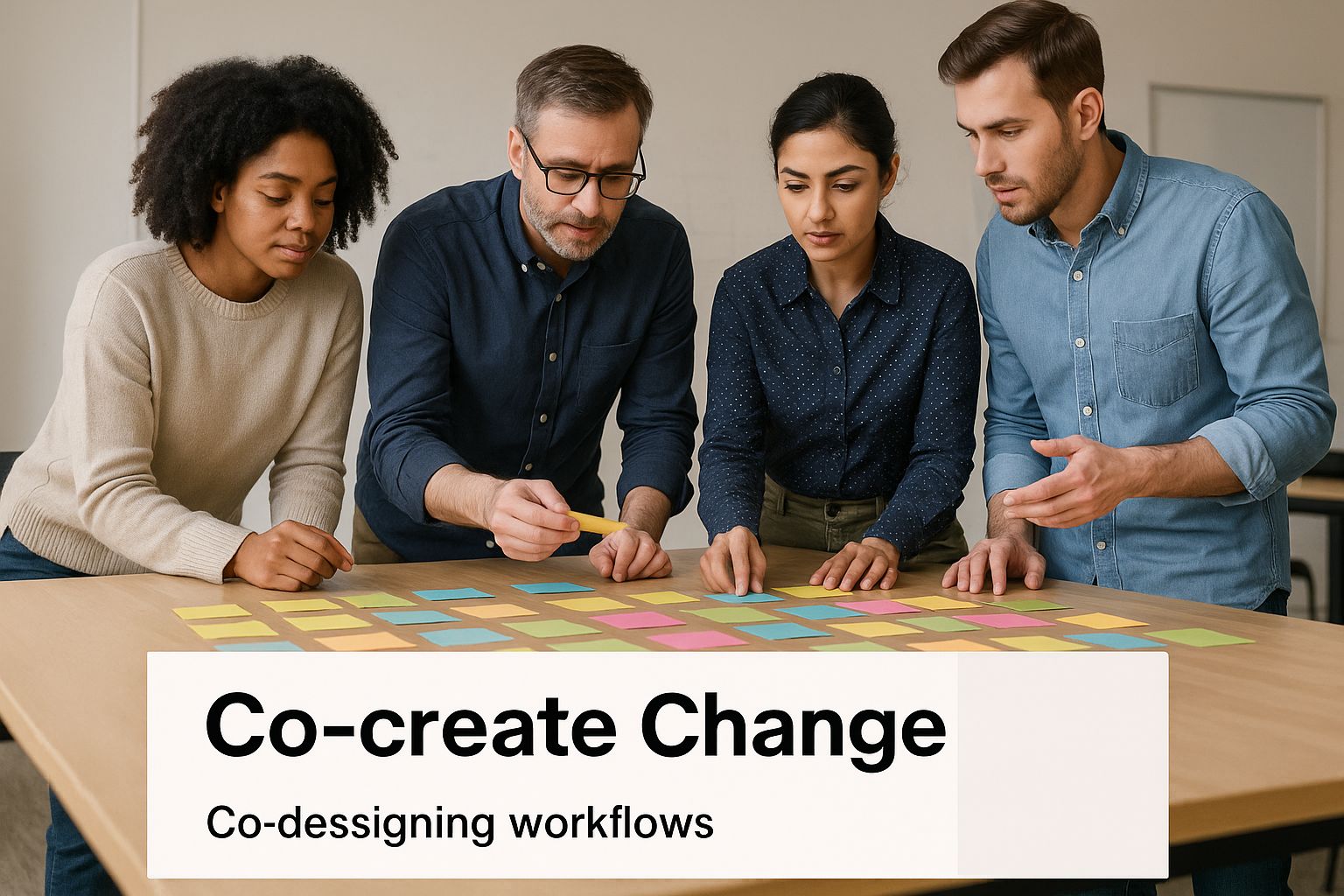 Infographic about overcoming resistance to change management