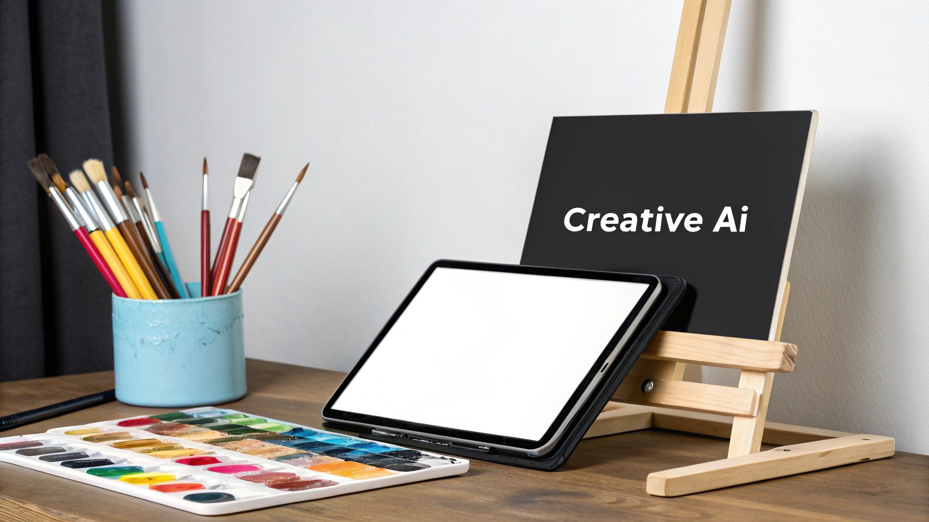 A vibrant, abstract digital artwork created by artificial intelligence